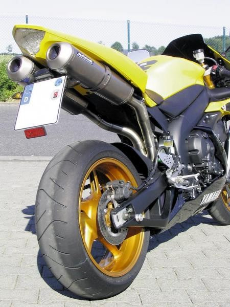 Bodis OVAL Q2, CPL-System 4-2, Stainless Steel/Full-Titan for YAMAHA YZF R1-R1M (2004-2006) | YR1-023