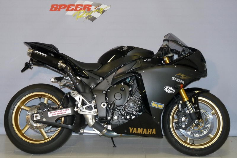 Bodis GP1, CPL-System 4-2, Stainless Steel Black for YAMAHA YZF R1-R1M (2009-2014) | YR1-046
