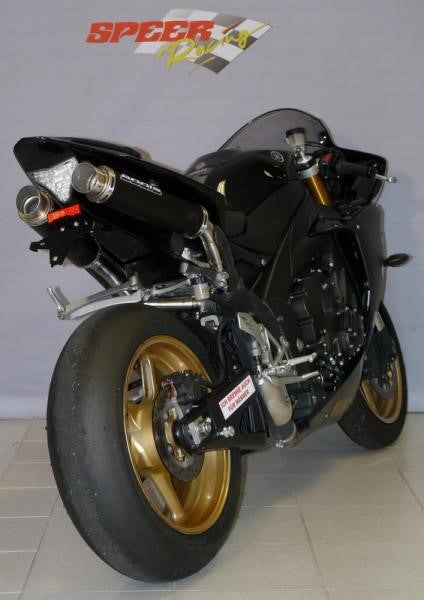 Bodis GP1, CPL-System 4-2, Stainless Steel Black for YAMAHA YZF R1-R1M (2009-2014) | YR1-046