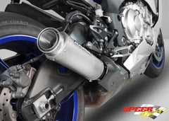Bodis Exhaust Slip-On GPC-RS II, Full-Titan, Catalyzer : Original, EU Homologated | YR1-064