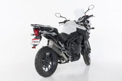 BOS Desert Fox Slip/On Exhaust ohne EG Stainless Steel matt For TRIUMPH Tiger 1200 2016- | 1640812SM