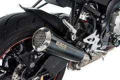 BOS SSEC RR Slip/On Exhaust EG (Euro 4) Carbon Steel For BMW S 1000 R 2017- | 1700011CS