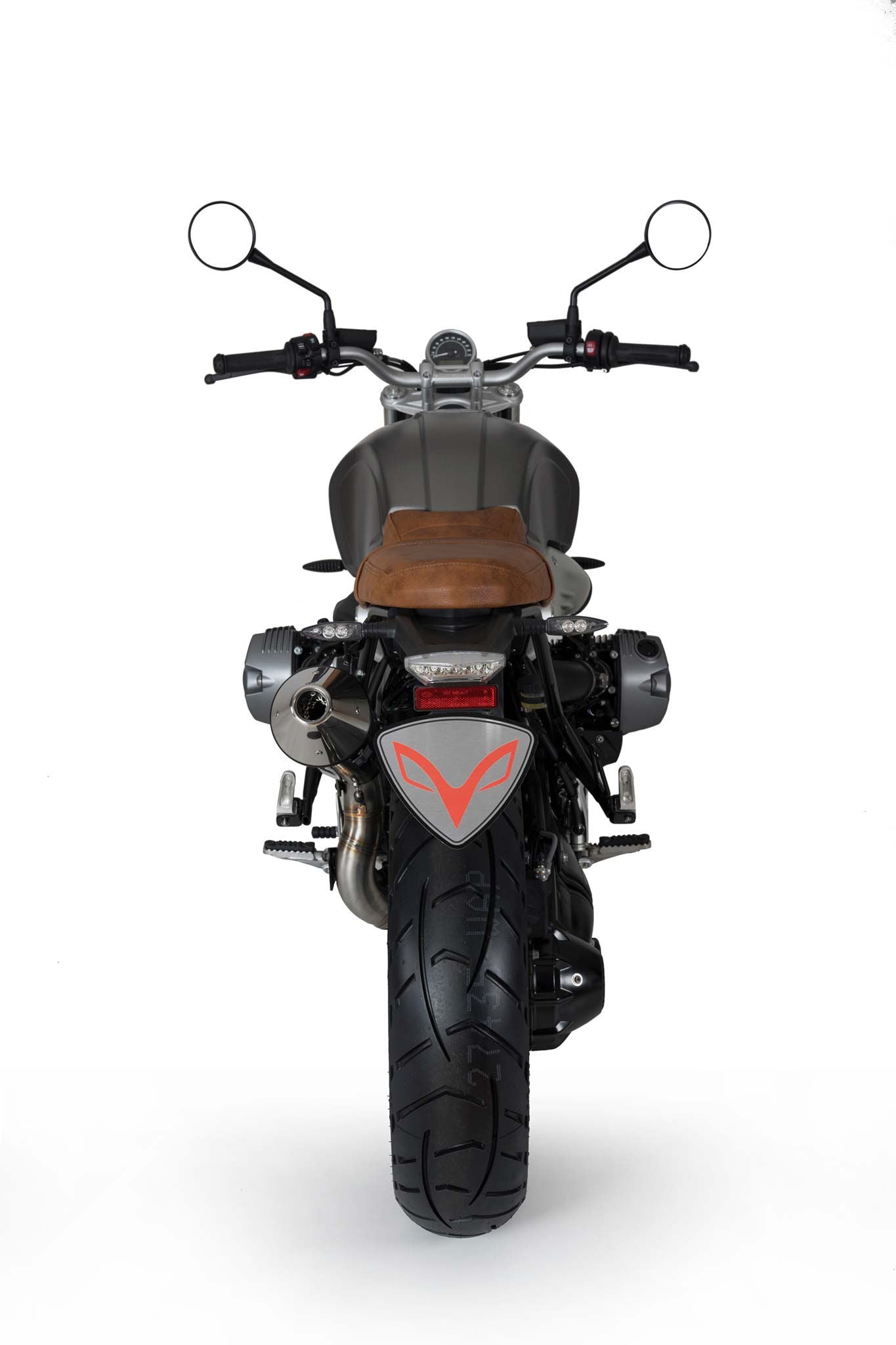 BOS Taper (2-1) upper Slip/On Exhaust EG (Euro 4) Stainless Steel poliert For BMW R nine T (alle Modelle) 2017- | 1710012S-high
