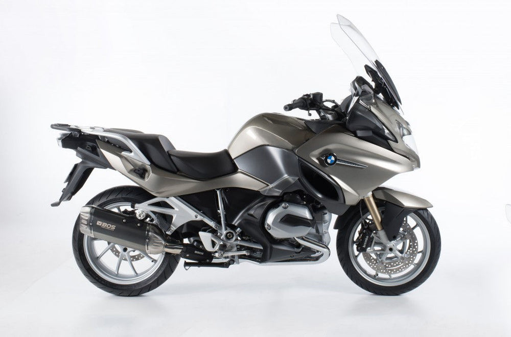 BOS Desert Fox Slip/On Exhaust EG (Euro 4) Carbon Steel For BMW R 1200 RT 2017-2018 | 1740032CS