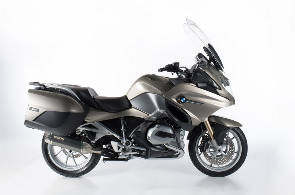 BOS Desert Fox Slip/On Exhaust EG (Euro 4) Carbon Steel For BMW R 1200 RT 2017-2018 | 1740032CS