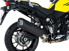 BOS Desert Fox Slip/On Exhaust EG (Euro 4) Black edition For SUZUKI DL 1000 V-Strom 2017- | 1740510B