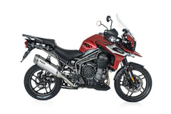 BOS Desert Fox Slip/On Exhaust EG (Euro 4) Stainless Steel matt For TRIUMPH Tiger 1200 XC/XR 2017 | 1740812SM