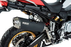 BOS Dunefox Slip/On Exhaust EG (Euro 4) Black edition For BMW F 750 GS/ F 850 GS 2017- | 1840085B