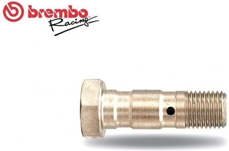 Brembo DOUBLE BOLT BANJO 3/8X24 STAINLESS STEEL | 06222826