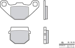 BREMBO Brake Pads 07026CC Carbon Ceramic | 07026CC