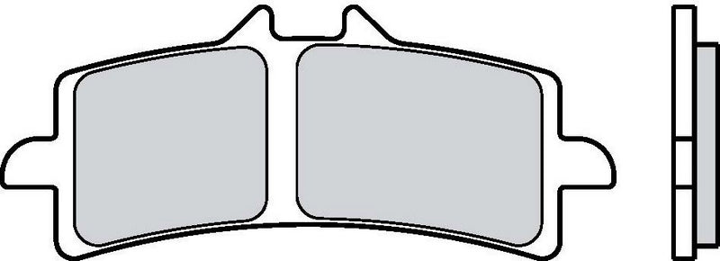 Brembo FRONT BRAKE PADS SET DUCATI XDIAVEL S 1262 2016 + | 07BB3796