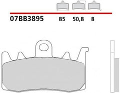 Brembo FRONT BRAKE PADS SET MV AGUSTA STRADALE 800 2015 | 07BB3895