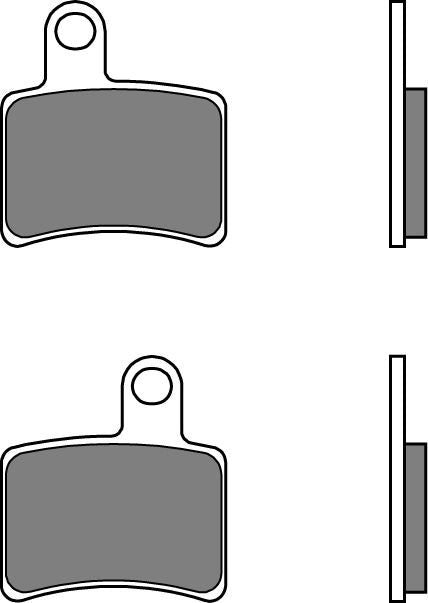 BREMBO Brake Pads 07GR24CC Carbon Ceramic | 07GR24CC