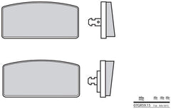 BREMBO Brake Pads 07GR5915 Organic | 07GR5915