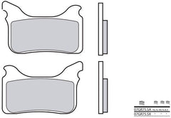 BREMBO Brake Pads 07GR75SX Sintered Metal | 07GR75SX