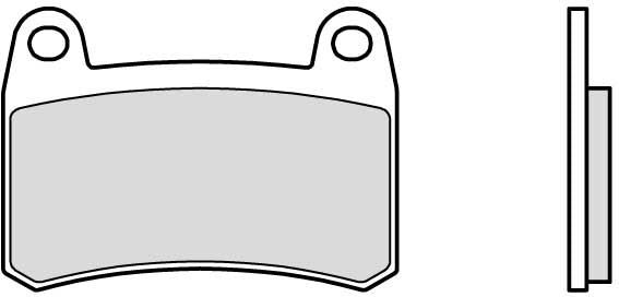 BREMBO Brake Pads 07GR83SA Sintered Metal | 07GR83SA