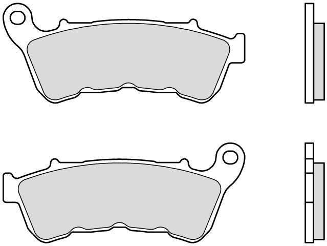BREMBO Brake Pads 07HD22SA Sintered Metal | 07HD22SA