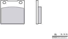 BREMBO Brake Pads 07HO0712 Organic | 07HO0712