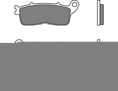 BREMBO Brake Pads 07HO60SP Sintered Metal | 07HO60SP