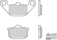 BREMBO Brake Pads 07KA0808 Organic | 07KA0808