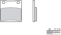 BREMBO Brake Pads 07KS0507 Organic | 07KS0507