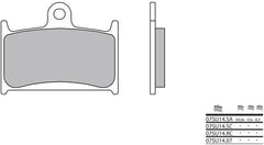 BREMBO Brake Pads 07SU14LA Sintered Metal | 07SU14LA