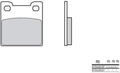 BREMBO Brake Pads 07SU2007 Organic | 07SU2007