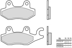 BREMBO Brake Pads 07YA20SP Sintered Metal | 07YA20SP