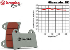 Brembo FRONT BRAKE PADS SET YAMAHA TDM 850 1996-2001 | 07YA24SC