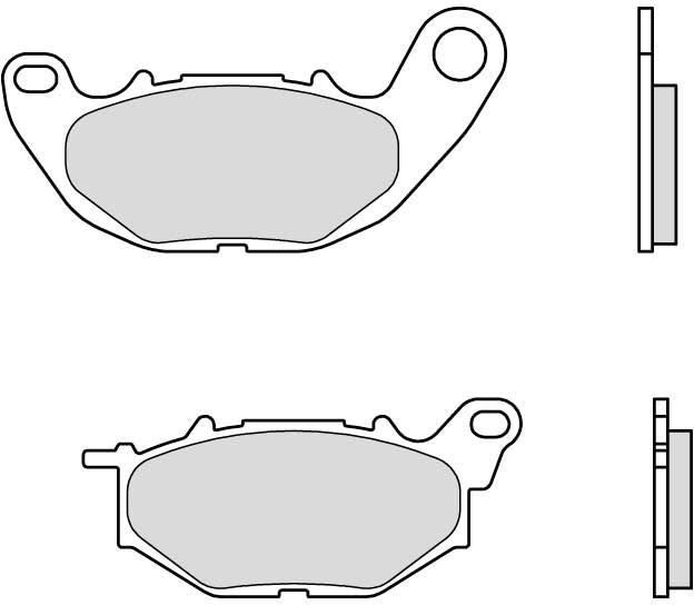 BREMBO Brake Pads 07YA52SA Sintered Metal | 07YA52SA