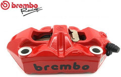 Brembo RED RIGHT RADIAL BRAKE CALIPER M4 MONOBLOCK 100MM BLACK LOGO | 120988599