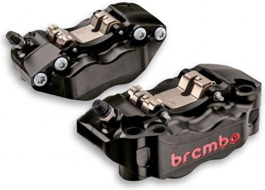 Brembo PAIR OF RADIAL BRAKE CALIPERS CNC GP4-RB BLACK 108MM | 220B47340
