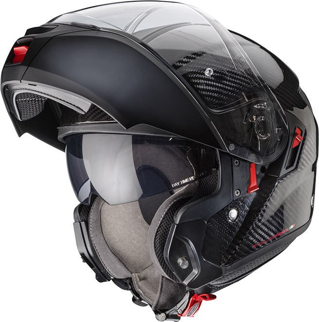 CABERG LEVO X CARBON MODULAR HELMET BLACK | C0GA6094