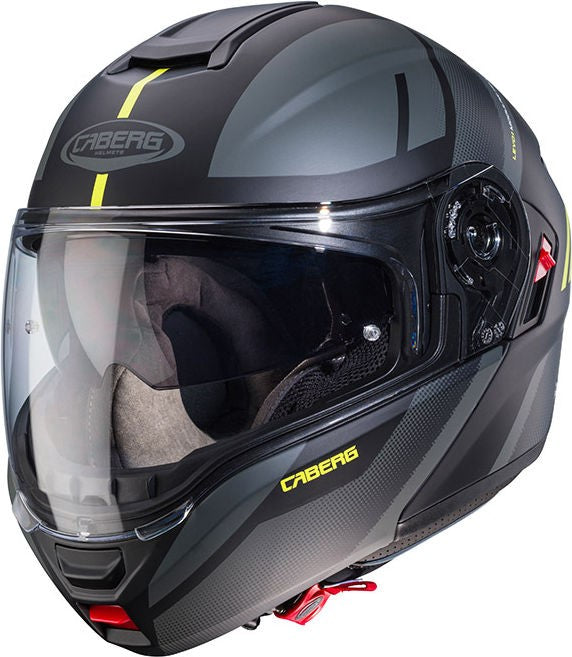 CABERG LEVO X MANTA MODULAR HELMET BLACK YELLLOW | C0GE60C1