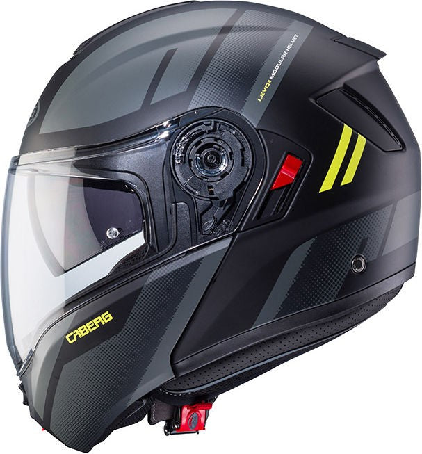CABERG LEVO X MANTA MODULAR HELMET BLACK YELLLOW | C0GE60C1
