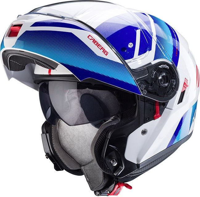CABERG LEVO X MANTA MODULAR HELMET BLUE RED | C0GE60D6