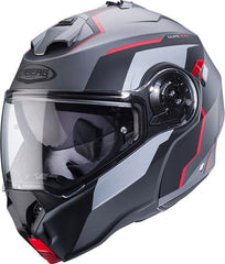CABERG DUKE EVO MOVE MODULAR HELMET BLACK RED | C0KB60L2