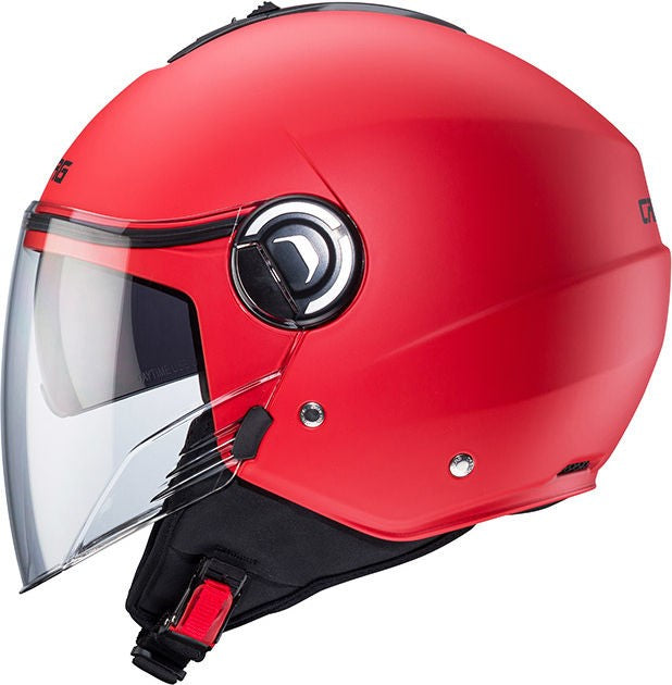 CABERG RIVIERA V4X HELMET RED MATT | C6HA6087