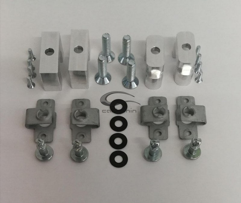 Carbonin Brackets Seat Unit (4 Pcs) For Suzuki GSX-R1000 | ALU1204SCNC