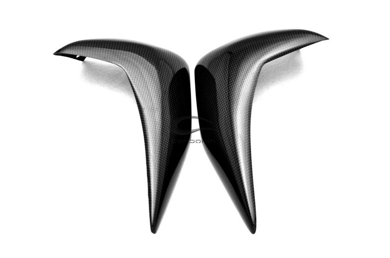 Carbonin Front Shroud Covers (Pair) For Kawasaki Z750 | CK12345