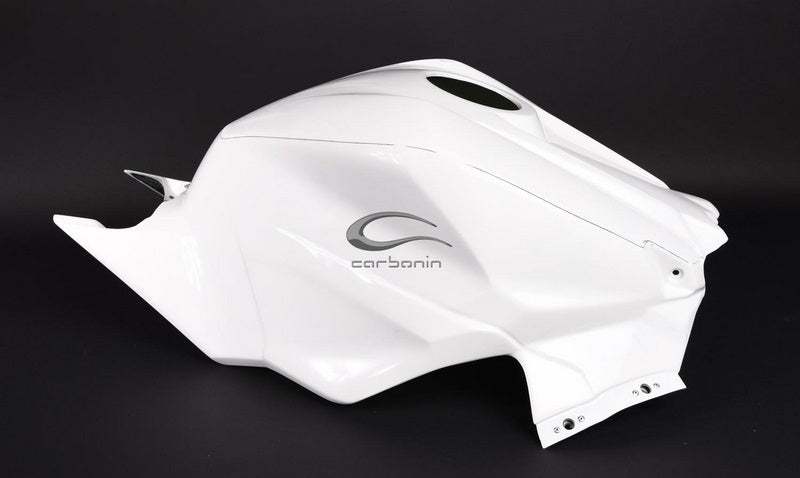 Carbonin Fuel Tank Cover (Oem; 4 Dzus) For Honda CBR1000RR | H18400AF