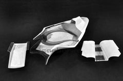 Carbonin Single Race Seat (3 Pcs) For Yamaha YZF R1 | Y14300AF