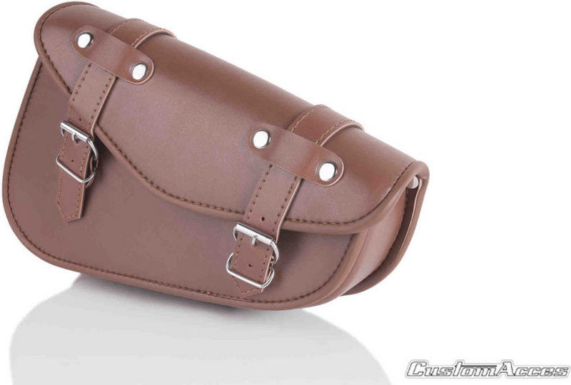 Custom Acces Detroit Left Saddlebag, Orange | AP0003T