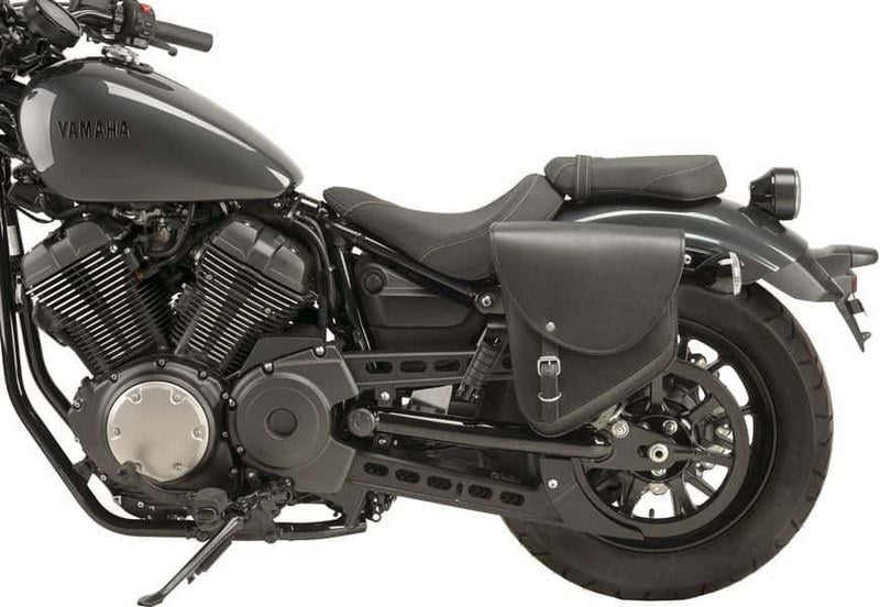 Custom Acces Barcelona Left Saddlebag, Black | AP0005N