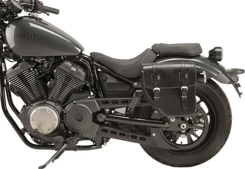 Custom Acces Ibiza Left Saddlebag, Black | AP0007N