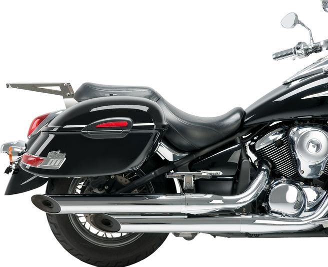 Custom Acces Rigid Right Saddlebags Touring Model, Black | AR0004N