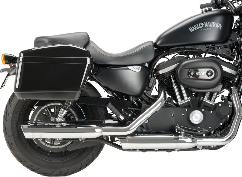 Custom Acces Rigid Right Saddlebags Easy Model, Black | AR0006N