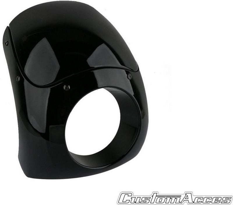 Custom Acces SEMI FAIRING BURNOUT MODEL C/BLACK | CUP006N