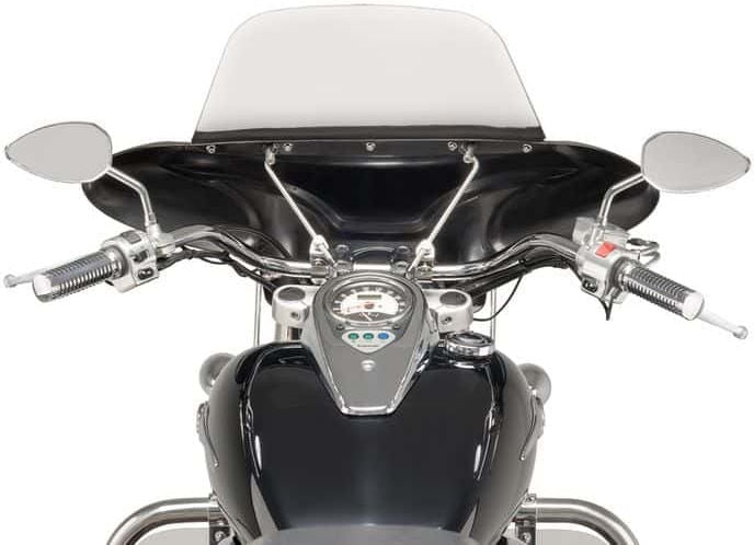 Custom Acces Windshield Batwing, Clear | EH0003W