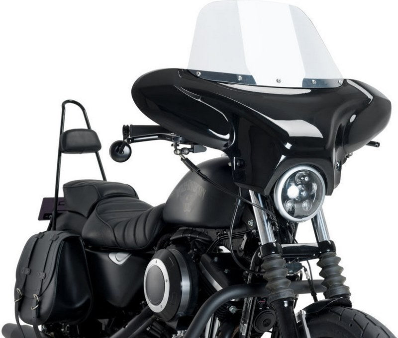 Custom Acces BATWING WINDSCREEN HARLEY DAVIDSON SPORTSTER 883, CLEAR | EH0009W